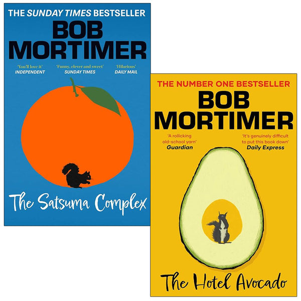 Gary Thorn Series 2 Books Collection Set By Bob Mortimer (The Satsuma Complex and The Hotel Avocado)