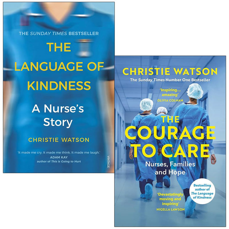 ["9789124248451", "a nurse's story", "Autobiography", "Autobiography: general", "christie watson", "christie watson books", "christie watson collection", "christie watson set", "Family & Lifestyle Nursing", "Family and Lifestyle", "language of kindness", "medical", "medical biographies", "medical books", "non fiction", "Non Fiction Book", "non fiction books", "non fiction text", "nurse biography", "Nursing", "nursing books", "The Courage to Care", "The Courage to Care christie watson", "the language of kindness"]