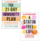 Dr Aseem Malhotra Collection 2 Books Set (The 21-day Immunity Plan, A Statin-free Life)