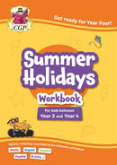 KS2 Summer Holidays Activity Workbook Bundle – for kids between Year 3 and Year 4 (Ages 7-8) CGP