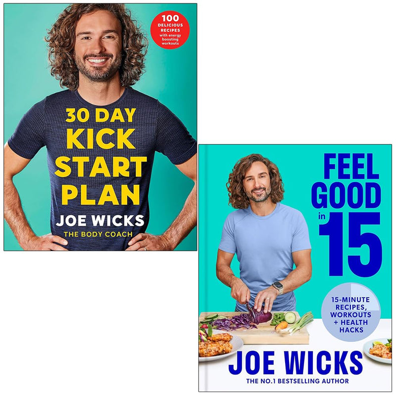 ["30 day kick start plan by joe wicks", "30 day kick start plan joe wicks", "best selling author", "Best Selling Books", "Best Selling Single Books", "Bestselling author Joe Wicks", "body coach workout", "cookbook", "Cooking", "cooking book", "Cooking Books", "cooking recipe", "cooking recipe books", "cooking recipes", "diet book", "diet books", "dieting books", "feel good in 15", "feel good in 15 book", "feel good in 15 set", "Fitness & Exercise book", "fitness exercise", "Health", "Health and Fitness", "healthy", "Healthy Diet", "Healthy Eating", "healthy eating books", "healthy food", "high protein diet", "High Protein Diet book", "joe the body coach", "joe wicks", "joe wicks 20 minute", "joe wicks 20 minute workout", "joe wicks 30 day kick start plan", "joe wicks body", "joe wicks body coach workout", "Joe Wicks Book Collection", "Joe Wicks Book Collection Set", "joe wicks book set", "joe wicks books", "joe wicks collection", "joe wicks feel good in 15", "joe wicks fitness", "joe wicks recipes", "joe wicks series", "joe wicks the body coach", "joe wicks twitter", "joe workout", "lean in 15", "lean in 15 books", "lean in 15 collection", "lean in 15 series", "lean in 15 the shape plan", "lean in 15 the shift plan", "lean in 15 the sustain plan", "leanin15", "lose weight", "pe teacher joe wicks", "quick easy meals", "recipe books", "simple recipe book", "simple recipes", "sunday times best seller", "sustaining recipes", "you tube joe wicks", "youtube thebodycoach"]