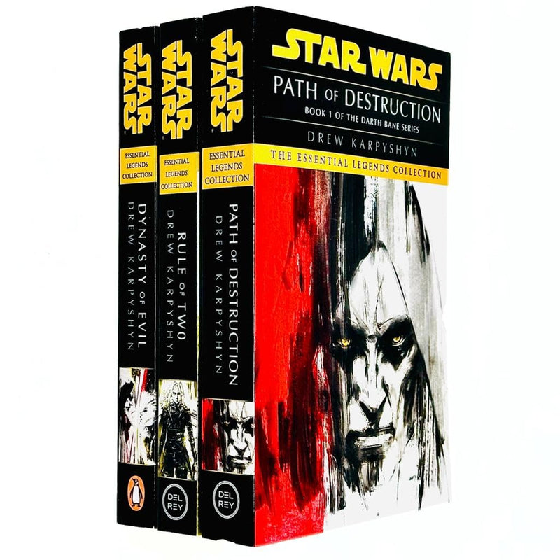 ["childrens books", "Childrens Books (11-14)", "Drew Karpyshyn books", "Drew Karpyshyn collection", "Drew Karpyshyn series", "Drew Karpyshyn set", "Drew Karpyshyn star wars", "Dynasty of Evil", "essential legends", "essential legends books", "essential legends collection", "Path of Destruction", "Rule of Two", "Science", "science fiction", "science fiction books", "Star Wars", "star wars books", "star wars books set", "star wars collection", "star wars essential legends"]