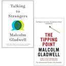 Talking to Strangers and The Tipping Point By Malcolm Gladwell 2 Books Collection Set