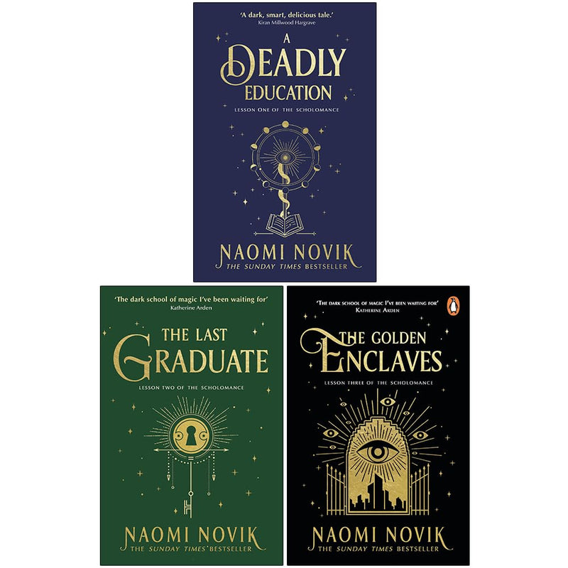 ["9780707819426", "A Deadly Education", "Children Books (14-16)", "Fantasy", "Fantasy book", "fantasy books", "fantasy fiction", "Fiction for Young Adults", "magic", "naomi novik", "naomi novik books", "naomi novik collection", "naomi novik deadly education", "naomi novik last graduate", "naomi novik scholomance", "naomi novik set", "scholomance", "scholomance series", "scholomance set", "the golden enclaves", "The Last Graduate", "young adult", "young adult books", "young adult fiction", "young adults", "young adults books", "young adults fiction"]