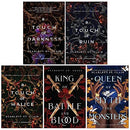 Scarlett St Clair Hades X Persephone and Adrian X Isolde Series Collection 5 Books Set (A Touch of Darkness, A Touch of Ruin, A Touch of Malice, King of Battle and Blood and Queen of Myth and Monsters)