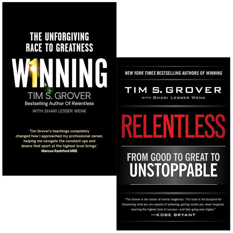 ["9789124301330", "Achieving Greatness Books", "achieving success", "Athlete Mindset", "bestselling author", "Bestselling Author Book", "bestselling book", "bestselling books", "bestselling single book", "bestselling single books", "Books for Entrepreneurs by Tim Grover", "Books for High Achievers", "Books on Success by Tim Grover", "Business Motivation", "change mindset", "Competitive Edge", "Entrepreneur Books", "Greatness Strategy", "High Achiever Books", "life changing books", "Mental health", "mental strength", "mindset", "Motivation", "Motivation and Success Book Bundle", "motivational", "Motivational Books", "motivational self help", "Peak Performance", "Peak Performance Books", "Performance Coaching", "Practical & Motivational Self Help", "Relentless and Winning Collection", "Relentless by Tim Grover", "Relentless From Good to Great to Unstoppable", "Relentless Success Strategy", "Self-Help for Success", "Success Guide", "Success Mindset", "Success Mindset Books", "Tim Grover", "Tim Grover 2 Book Set", "Tim Grover Athlete Mindset", "Tim Grover Book Collection", "Tim Grover books", "Tim Grover Business Coaching Books", "Tim Grover Championship Mindset", "Tim Grover Collection", "Tim Grover Competitive Edge", "Tim Grover Leadership Books", "Tim Grover Mindset Books", "Tim Grover motivation", "Tim Grover Motivation Collection", "Tim Grover Performance Coaching", "Tim Grover Self-Help Books", "Tim Grover set", "Unstoppable Mindset", "Winning and Relentless", "Winning and Relentless Book Set", "Winning and Unstoppable Mindset", "Winning by Tim Grover", "Winning The Unforgiving Race to Greatness"]