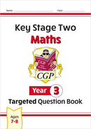 CGP KS2 Year 3 Workbook Bundle – Ages 7-8 (Grammar Punctuation and Spelling, Reading Comprehension, Handwriting, Maths)
