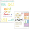 Mind Over Clutter By Nicola Lewis and The Home Edit Workbook By Clea Shearer, Joanna Teplin 2 Books Collection Set