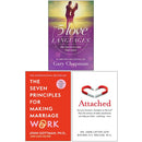 The 5 Love Languages, Seven Principles for Marriage & Attached 3 Book Set – Relationship & Love Guide Collection