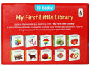 My First Little Library 10 Books Set Collection: (My First Little Book Of ABC, Shapes, Numbers, First Words