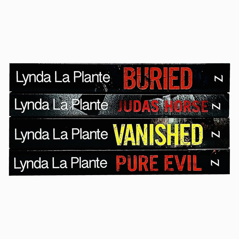 ["9781804189993", "adult fiction", "buried", "crime drama", "crime series", "crime thriller", "drama thriller", "good friday", "hard boiled mystery", "judas house", "lynda la plante", "lynda la plante book collection", "lynda la plante book collection set", "lynda la plante books", "lynda la plante collection", "lynda la plante series", "murder mile", "mysteries", "police procedurals", "pure evil", "queen of crime drama", "sunday time bestselling books", "television tie in", "thrillers", "vanished"]