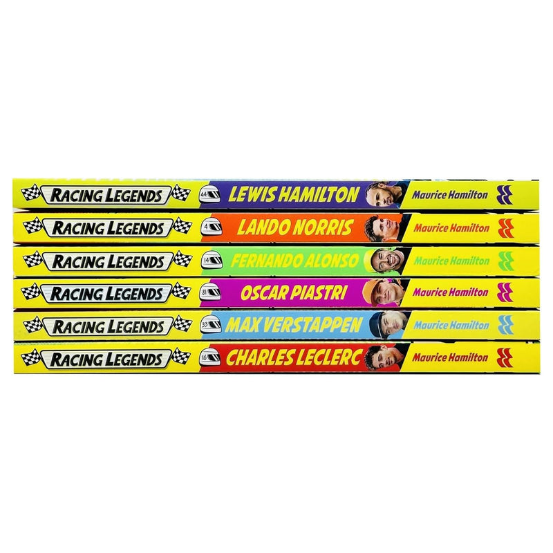 ["9789124295264", "biographies", "biographies books", "Charles Leclerc", "children books", "children collection", "childrens books", "Childrens Books (7-11)", "f1", "facts", "Fernando Alonso", "formula 1", "Lando Norris", "Lewis Hamilton", "Maurice Hamilton", "Max Verstappen", "Oscar Piastri", "racing", "racing driver", "racing driver biographies", "racing legends", "racing legends collection", "racing legends series", "racing legends set", "sports biographies"]