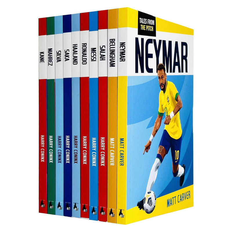 ["9789526543819", "Aged 6-12", "Atlas of Football", "barcelona", "bayernmunich", "bbcfootball", "Bellingham", "best football books", "bundesliga", "childrens football", "childrens football books", "Classic Football Heroes", "England’s Heroes", "euro2021", "fantasy football", "felix", "Football", "Football Activity Books", "football books", "Football Encyclopedia", "Football School", "football series", "football sticker book", "Football SUPERSTARS", "football today", "gnabry", "Haaland", "harry coninx", "harry coninx book collection", "harry coninx book collection set", "harry coninx books", "harry coninx collection", "harry coninx tales from the pitch series", "Kane", "kante", "kids football", "kids football books", "la liga", "lewandowski", "lfc", "ligue 1", "Mahrez", "mancity", "manunited", "mbappe", "messi", "Neymar", "premier league", "premierleague", "rashford", "realmadrid", "Ronaldo", "ronaldon", "Saka", "Salah", "sancho", "serie a", "Shoot", "Silva", "soccer books", "son", "sterling", "tales from the pitch", "tales from the pitch book collection", "tales from the pitch books", "tales from the pitch collection", "True Football Stories", "Ultimate Football Heroes", "van djik"]