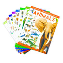 Universal Knowledge Library Animals and Nature 8 Volumes Book Collection Set: (Animals, Dinosaurs, Insects, Oceans, Reptiles, Rocks & Minerals, Trees, Volcanoes & Earthquakes)