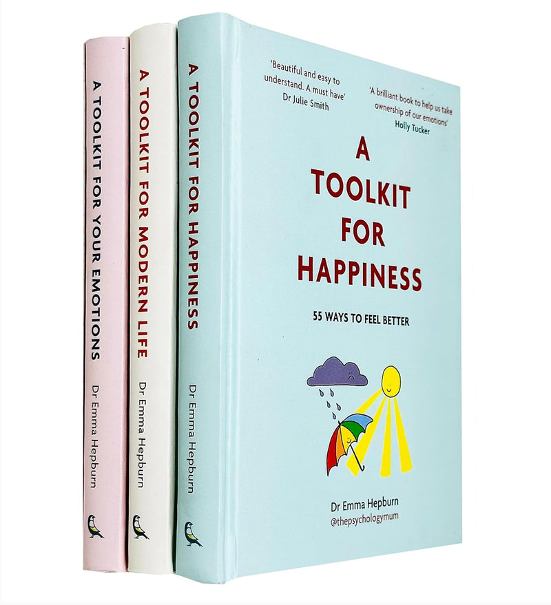 ["9789124354480", "A Tookit For Your Emotions", "A Toolkit For Happiness", "A Toolkit For Mordern life", "Dr Emma Hepburn", "Dr Emma Hepburn books", "Dr Emma Hepburn collection", "Dr Emma Hepburn series", "Dr Emma Hepburn set", "Emotional Self Help", "health psychology", "mental healing", "Mental health", "mental health books", "mental health skills", "mind body spirit", "mind body spirit books", "motivational self help", "non fiction", "Non Fiction Book", "non fiction books", "non fiction text", "personal development", "Personal Development Books", "popular psychology", "Popular Psychology book", "Practical & Motivational Self Help", "practical self help", "Psychology", "Psychology Books", "Self Help", "self help books", "Self Help Stress Management", "Self-help & personal development"]