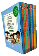 Little People, Big Dreams Trailblazing Men and Inspiring Artists And Writers 10 Books Collection Box Gift Set (Stephen Hawking,Bruce Lee,David Bowie,Muhammad Ali,Mahatma Gandhi,Maya Angelou and More)