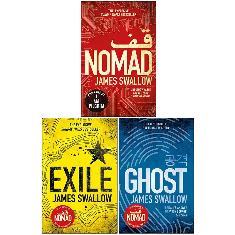 ["9789123670253", "adult fiction", "Adult Fiction (Top Authors)", "adult fiction book collection", "adult fiction books", "adult fiction collection", "crime thriller", "crime thriller books", "Ghost", "James Swallow", "James Swallow books", "James Swallow collection", "James Swallow marc dane", "James Swallow series", "James Swallow set", "marc dane collection", "marc dane series", "Nomad", "Political", "political fiction", "political thrillers", "thriller", "thriller books", "thrillers", "thrillers books"]