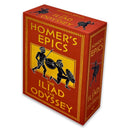 The Iliad and The Odyssey 2 Books Collection Box Set by Homer Hardback Edition