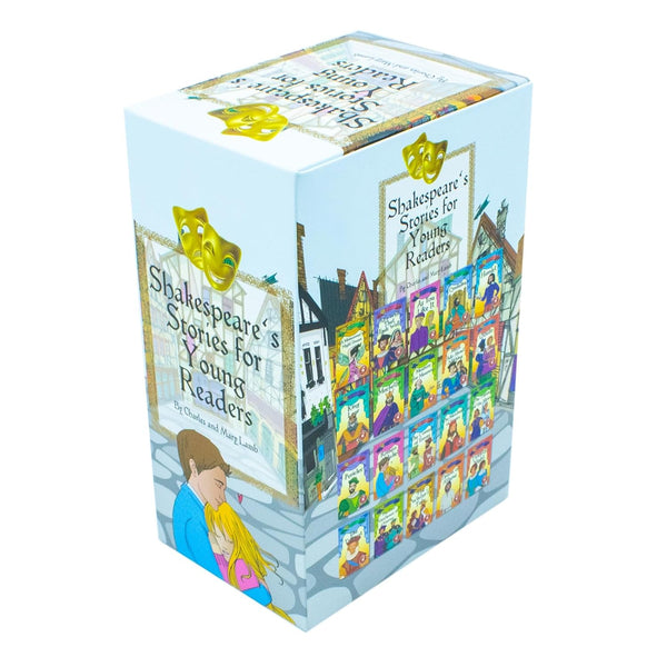 Shakespeare's Stories for Young Readers 20 Books Set: Macbeth, A Midsummer's Night Dream, Hamlet, Romeo and Juliet, Othello, As You Like It, All's Well That Ends Well, King Lear