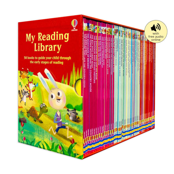 Usborne My Second Reading Library 50 Books Set Collection Set Age 4+ - New Version