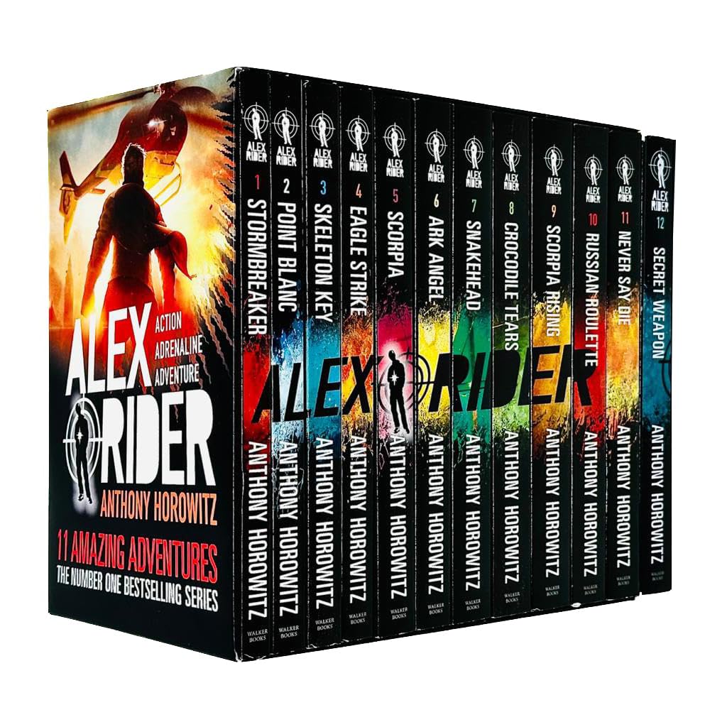 ALEX RIDER 全10巻 Anthony Horowitz Alex Rider Spy Fiction by Anthony Horowitz – American Bookworm