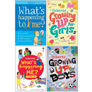 What's Happening to me Growing up for Boys and Girls Collection 4 Books Set