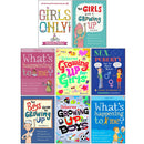 Growing Up For Boys & Girls 8 Books Collection Set (The Girls Guide to Growing Up,The Boys Guide to Growing Up,Girls Only,Sex Puberty and All That Stuff,Whats Happening to Me Girls & Boys and More)