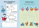 Numberblocks and Alphablocks Level 1 Collection 6 Workbooks Set With Stickers (Numberblocks Numbers and Counting, Adding and Subtracting, Puzzles and ... More) (Numberblocks and Alphablocks Workbooks)