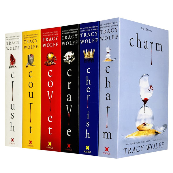 Crave Series 6 Books Collection Set By Tracy Wolff (Crave, Crush, Covet, Court, Charm, Cherish)