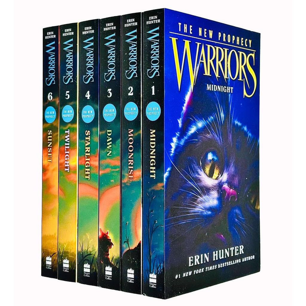 Warriors Cat Power of Three Book 1-6 Series 3 Book Collection Set By Erin  HunteR