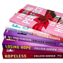 Hopeless Series By Colleen Hoover 5 Books Collection Set (Losing Hope, Finding Cinderella, Hopeless, Finding Perfect, All Your Perfect)