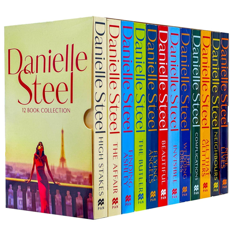 ["9781035061938", "Betrayal", "Blue", "Contemporary Fiction", "Country", "Danielle Steel", "Danielle Steel 12 Books Collection Set", "Danielle Steel Books Collection Set", "Danielle Steel Collection Set", "Family Ties", "His Bright Light", "Literature Fiction", "Matters of the Heart", "Precious Gifts", "Property of a Noblewoman", "Southern Lights", "The Apartment", "Undercover", "Winners"]