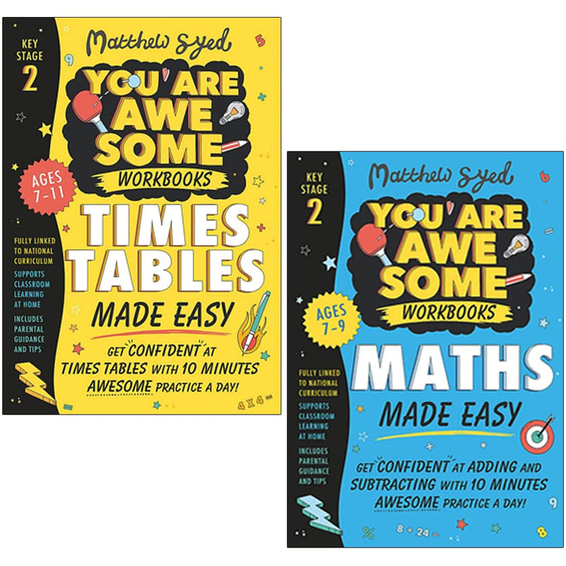 ["9789124229917", "books for childrens", "childrens books", "Childrens Books (7-11)", "Childrens Educational", "mathematics", "Maths", "maths books", "Maths Made Easy", "Maths Skills", "Maths Workbooks", "matthew syed", "matthew syed books", "matthew syed collection", "matthew syed set", "Times Tables", "times tables made easy"]