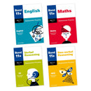Bond 11+ English Maths 4 Books Set Assessment Practice 7-8 Years
