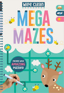 Wipe Clean: Mega Mazes - Screen-free Travel Activities for children