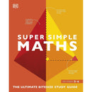 DK Super Simple Study Guide Series 3 Books Collection Set Maths, Chemistry, Physics