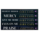 Salacious Players Club Series 5 Books Collection Set by Sara Cate (Praise, Eyes on Me, Give Me More, Mercy, Highest Bidder)