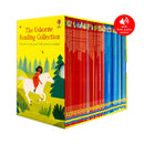 Usborne Young Reading Collection 40 Illustrated Books Box Set Read At Home Age 5+ - New Version