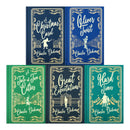 Major Works of Charles Dickens 5 Books Deluxe Hardback Set - A Christmas Carol, Oliver Twist, Great Expectations, A Tale of Two Cities, Hard Times