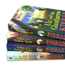 The World of Podkin One-Ear Series 6-9 Collection 4 Books Set by Kieran Larwood (Uki and the Ghostburrow, Podkin and the Singing Spear, Podkin and the Tentacled Terror and The Fate of Podkin One-Ear)