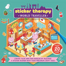 Sticker Therapy: World Traveller: Design your own miniature 3D scenes | Over 150 stickers to create the cutest, cosiest rooms
