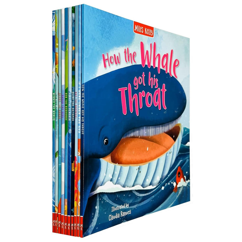 ["9781835151334", "animal books", "animal stories", "Animals", "animals books", "Fish", "How the Whale got his Throat", "If I Were under the Sea...", "miles kelly", "miles kelly books", "Nat the Narwhal", "Olive the Octopus", "Pippi the Penguin", "Sasha the Seal", "Scout the Shark", "sea animal", "Seb the Seahorse", "Sharks", "Stories From the Sea", "Stories From the Sea books", "Stories From the Sea collection", "Stories From the Sea series", "Stories From the Sea set", "Tia the Turtle", "whales", "Winnie the Whale"]