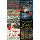 James Marwood & Cat Lovett Series 4 Books Collection Set By Andrew Taylor (The Ashes of London, The Fire Court, The Kings Evil, The Last Protector)