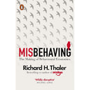 Richard H Thaler Collection 2 Books Set (Misbehaving The Making of Behavioural Economics, Nudge Improving Decisions About Health Wealth and Happiness)