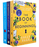 Sally Page 3 Books Collection Set (The Keeper of Stories, The Book of Beginnings & The Secrets of Flowers)