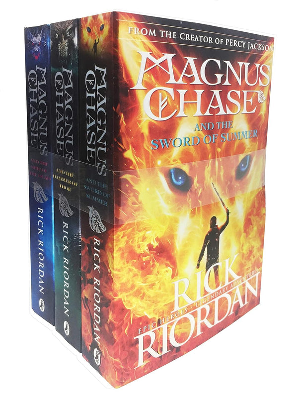 Magnus Chase and the Gods of Asgard Series Collection 3 Books Set