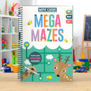 Wipe Clean: Mega Mazes - Screen-free Travel Activities for children