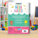 Wipe Clean: Mega Mazes - Screen-free Travel Activities for children