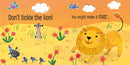 Don't Tickle the Lion! (Touchy-Feely Sound Books) by Sam Taplin