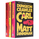 Dungeon Crawler Carl Series by Matt Dinniman 3 Books Collection Set (Books 1-3) (Dungeon Crawler Carl, Carl's Doomsday Scenario and The Dungeon Anarchist's Cookbook)